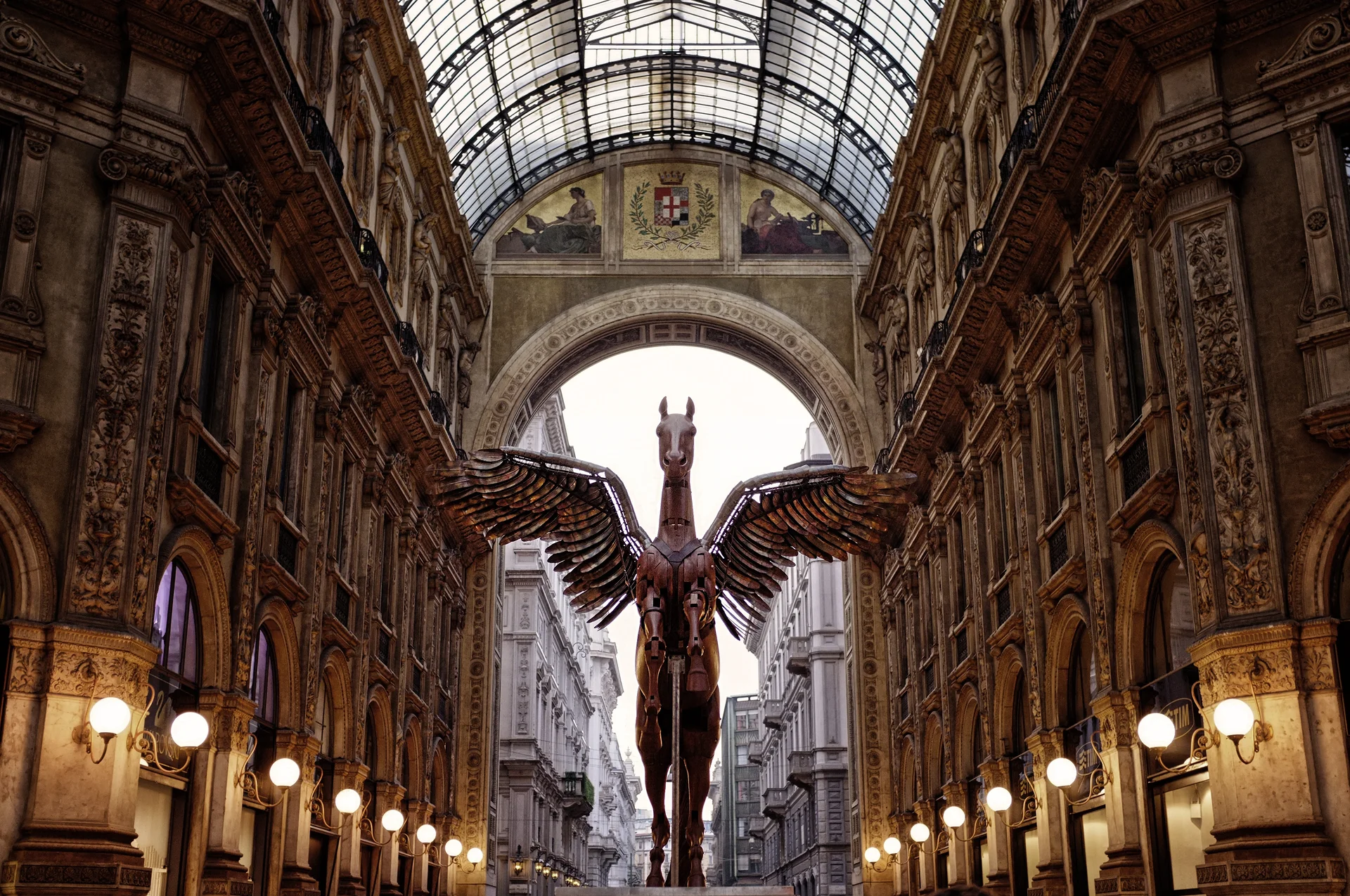 Galleria Vittorio Emmanuel 2 à Milan — Galleria Vittorio Emanuele II (Italie)