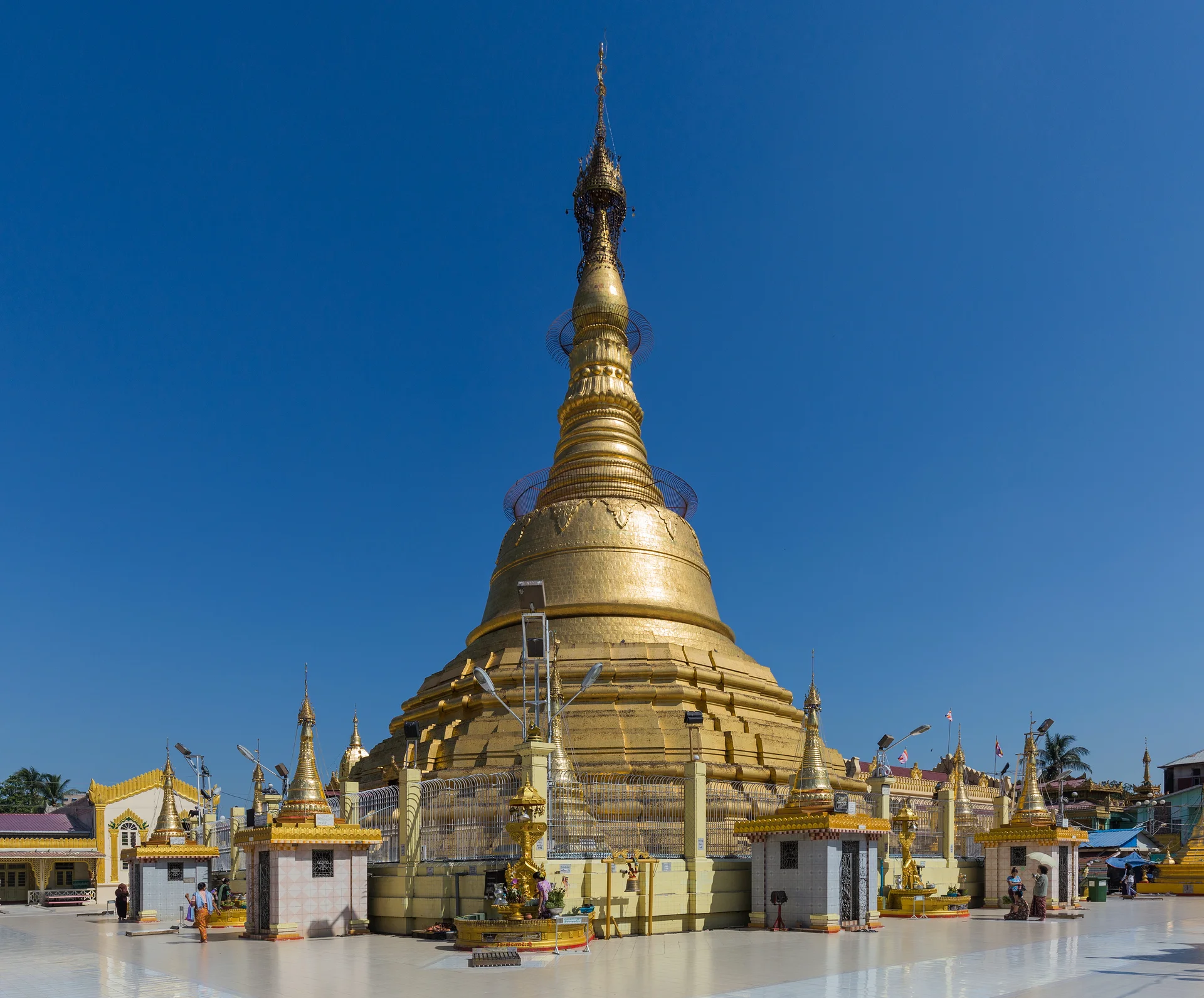Pagode de Botataung à Rangoun