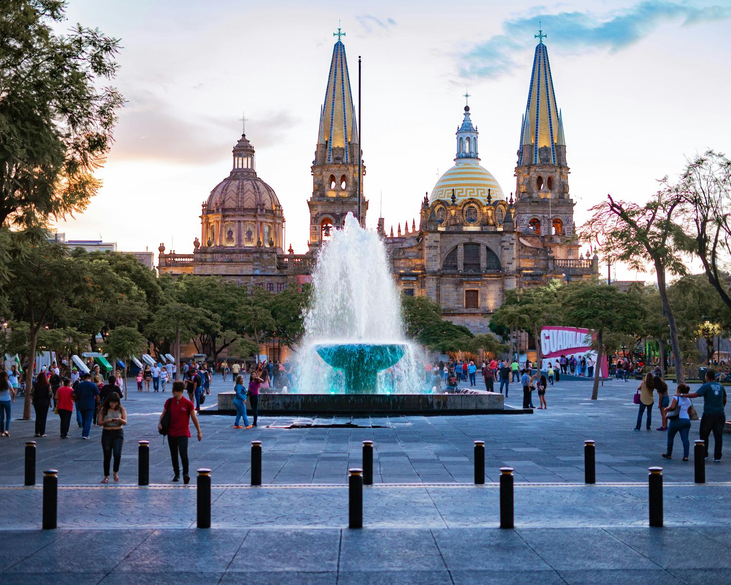 Plaza de la Liberacion à Guadalajara
