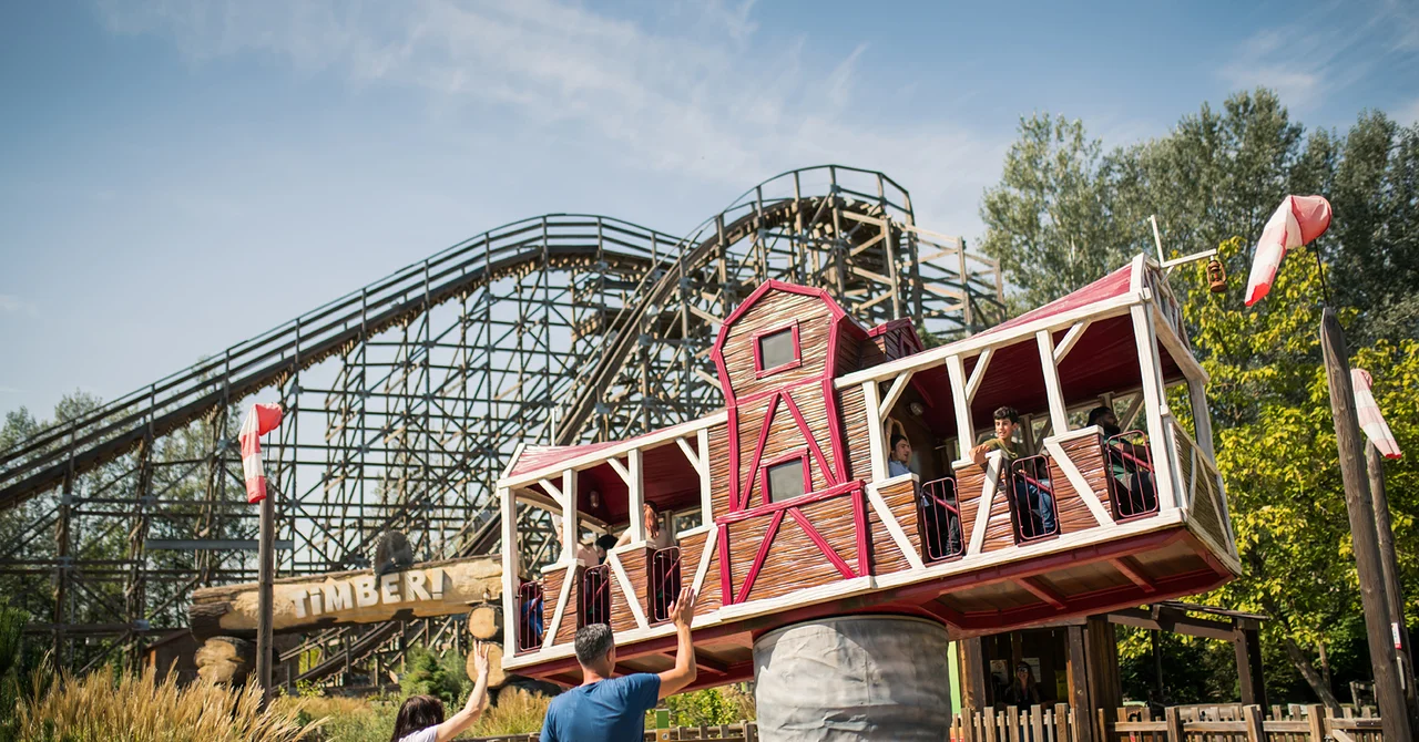 Vol au vent au Walibi Rhône Alpes