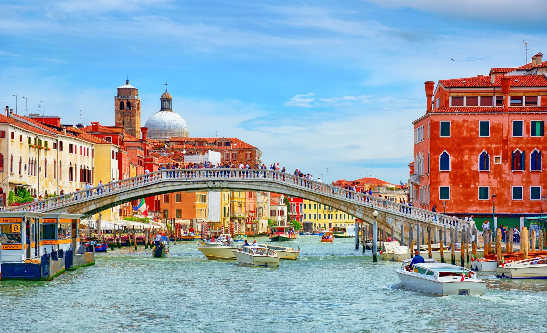 Ponte degli Scalzi — Pont des Déchaussés (Italie)