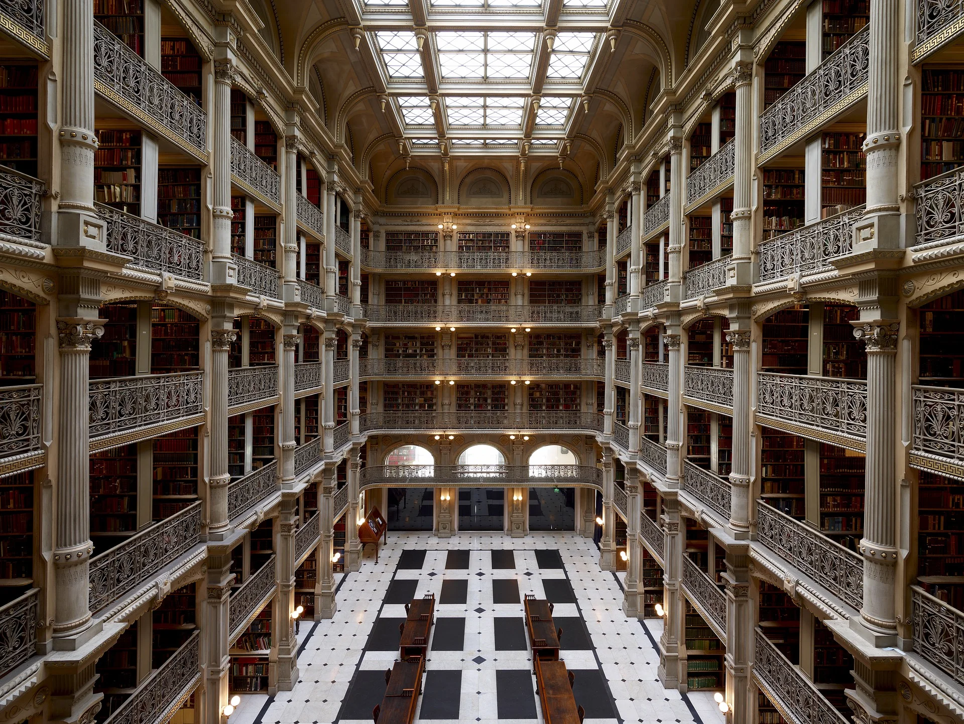 George Peabody Library de Baltimore George Peabody Library de Baltimore — George Peabody Library (Etats-Unis)
