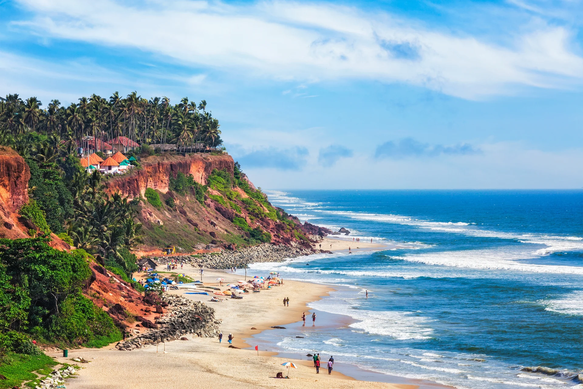 Plage de Varkala