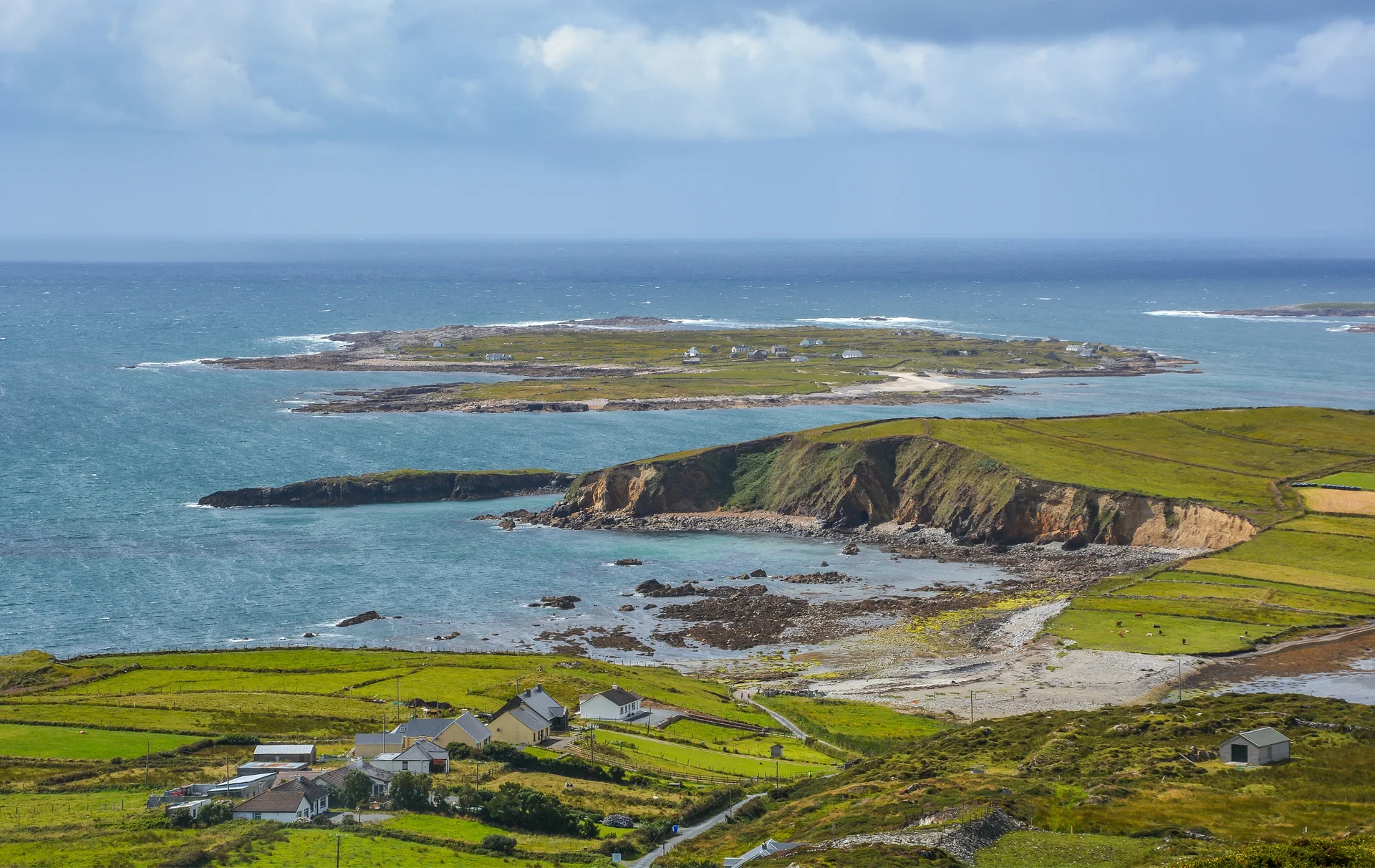 Sky Road à Clifden — Clifden (Irlande du Sud)