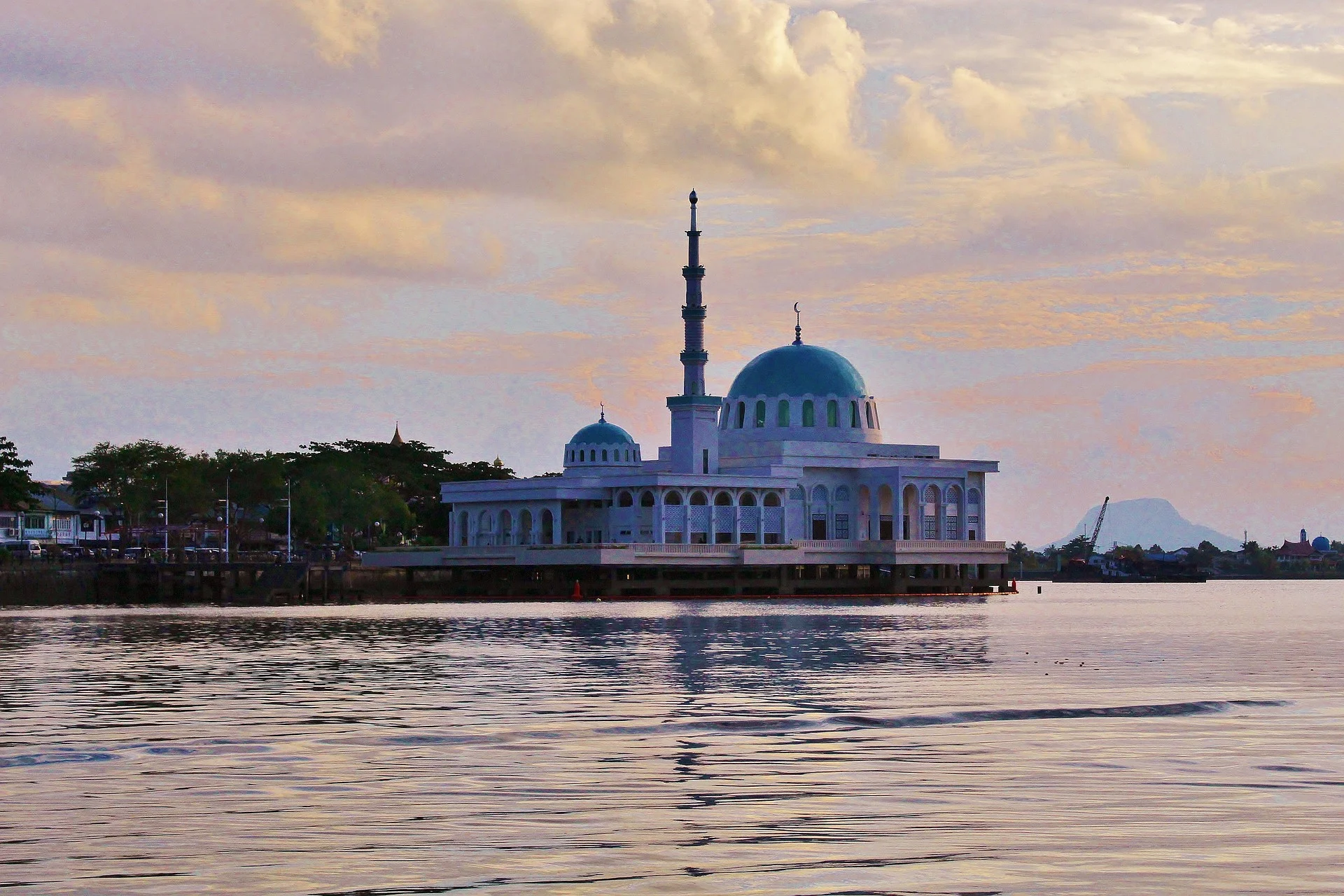 Mosquée flottante de Kuching