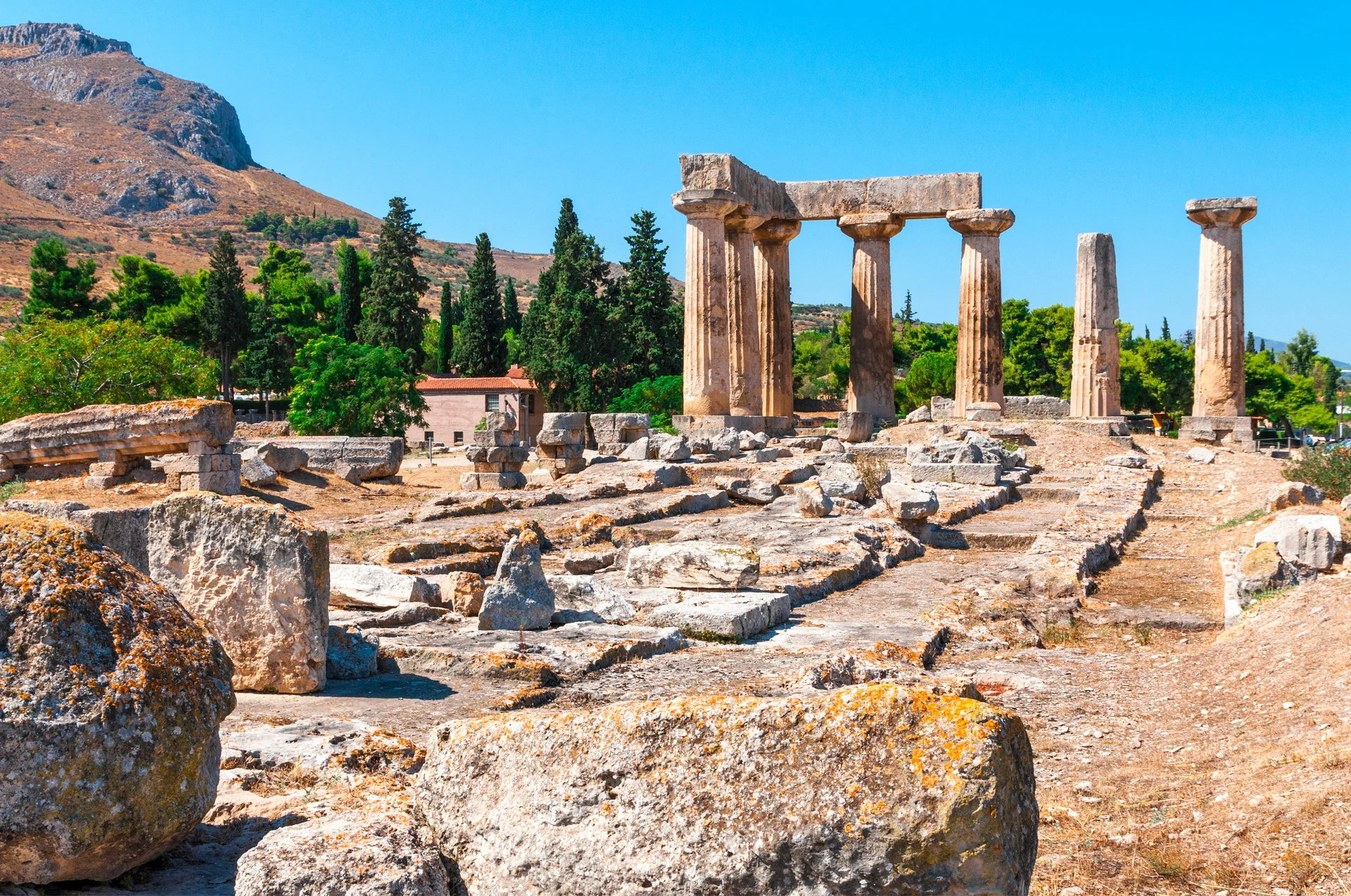 Temple d'Apollon de Corinthe — Temple d'Apollon (Grèce)