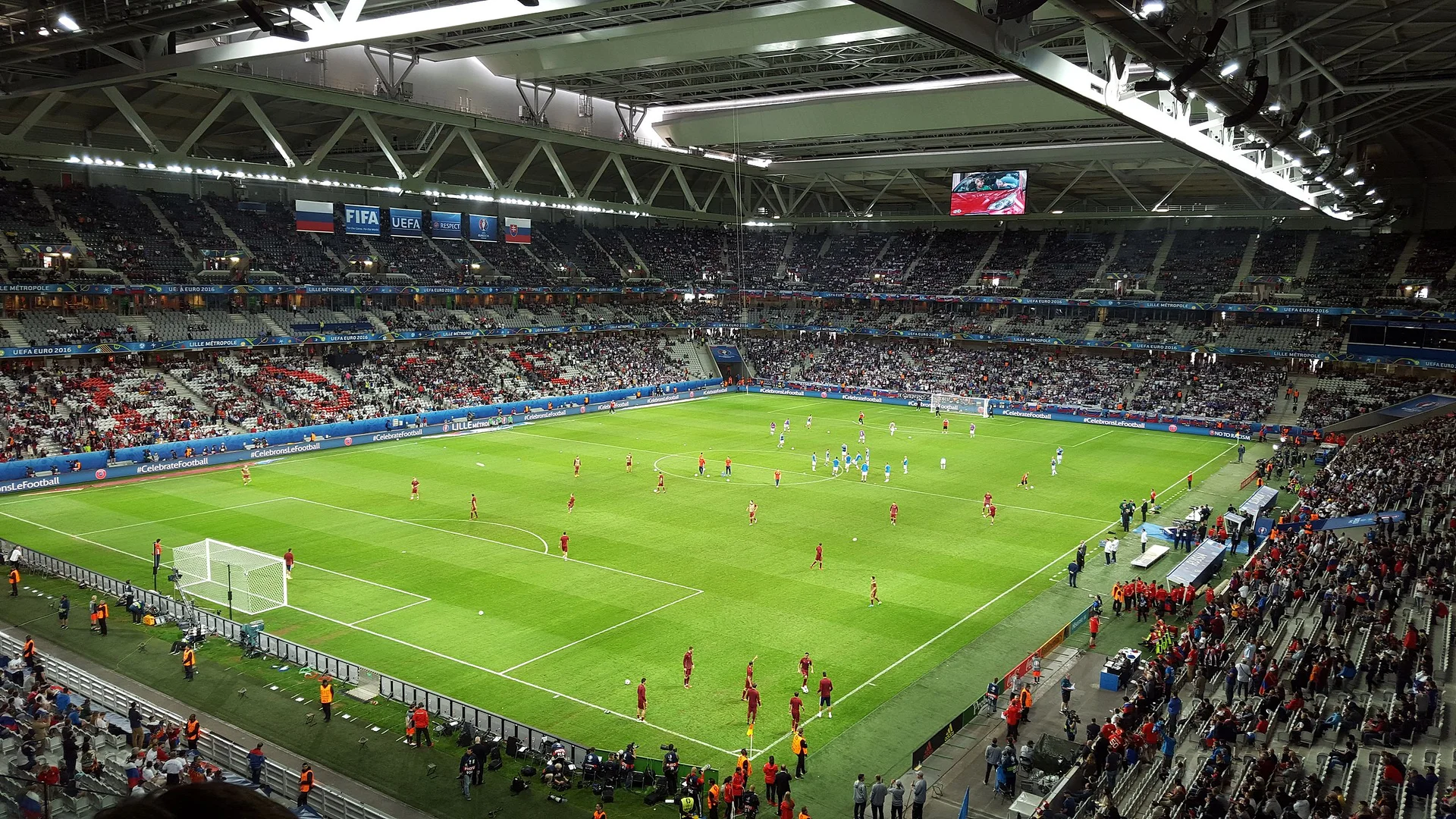 Stade Pierre Mauroy à Villeneuve d'Ascq