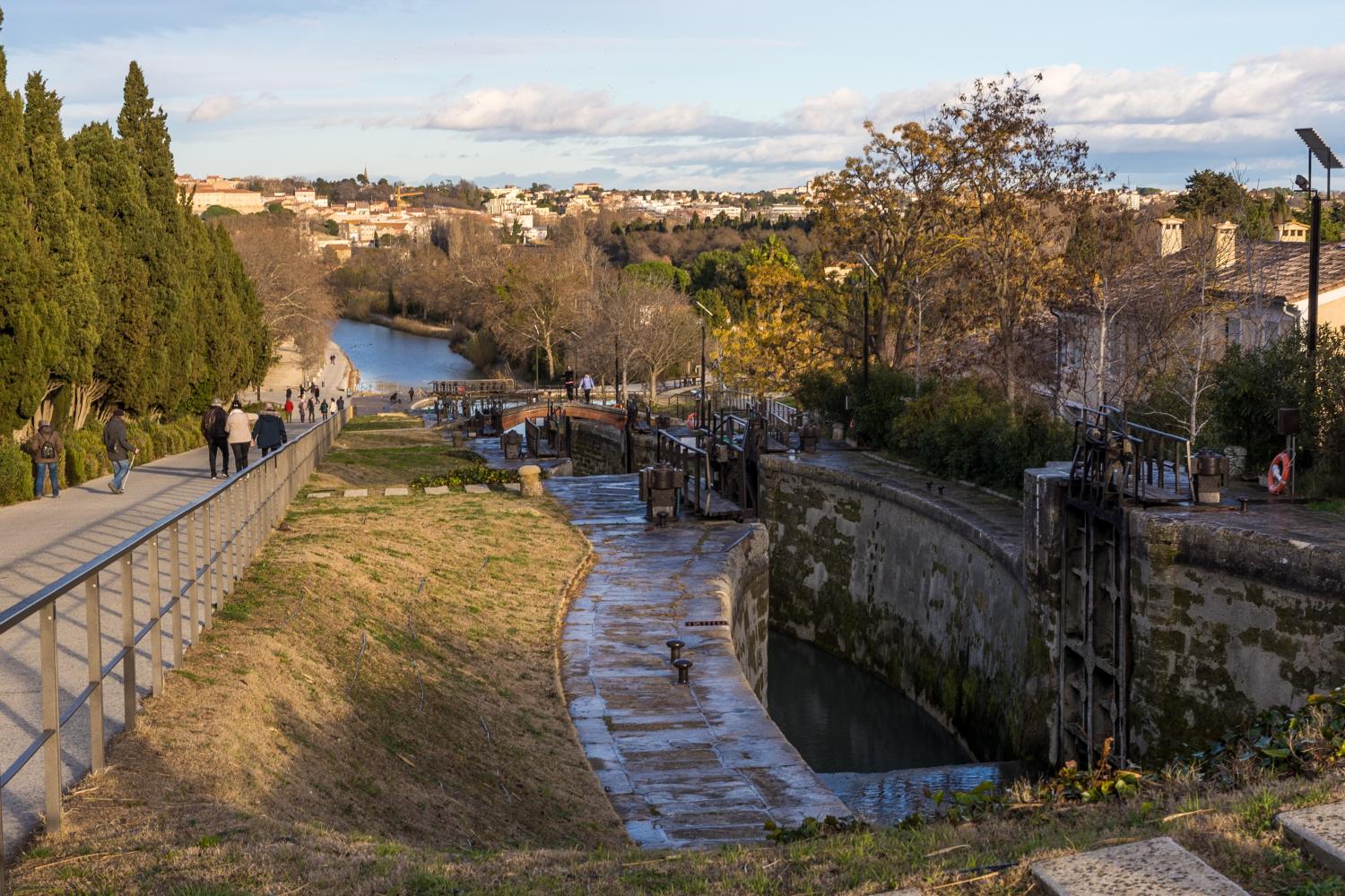 Les 9 écluses de Fonseranes