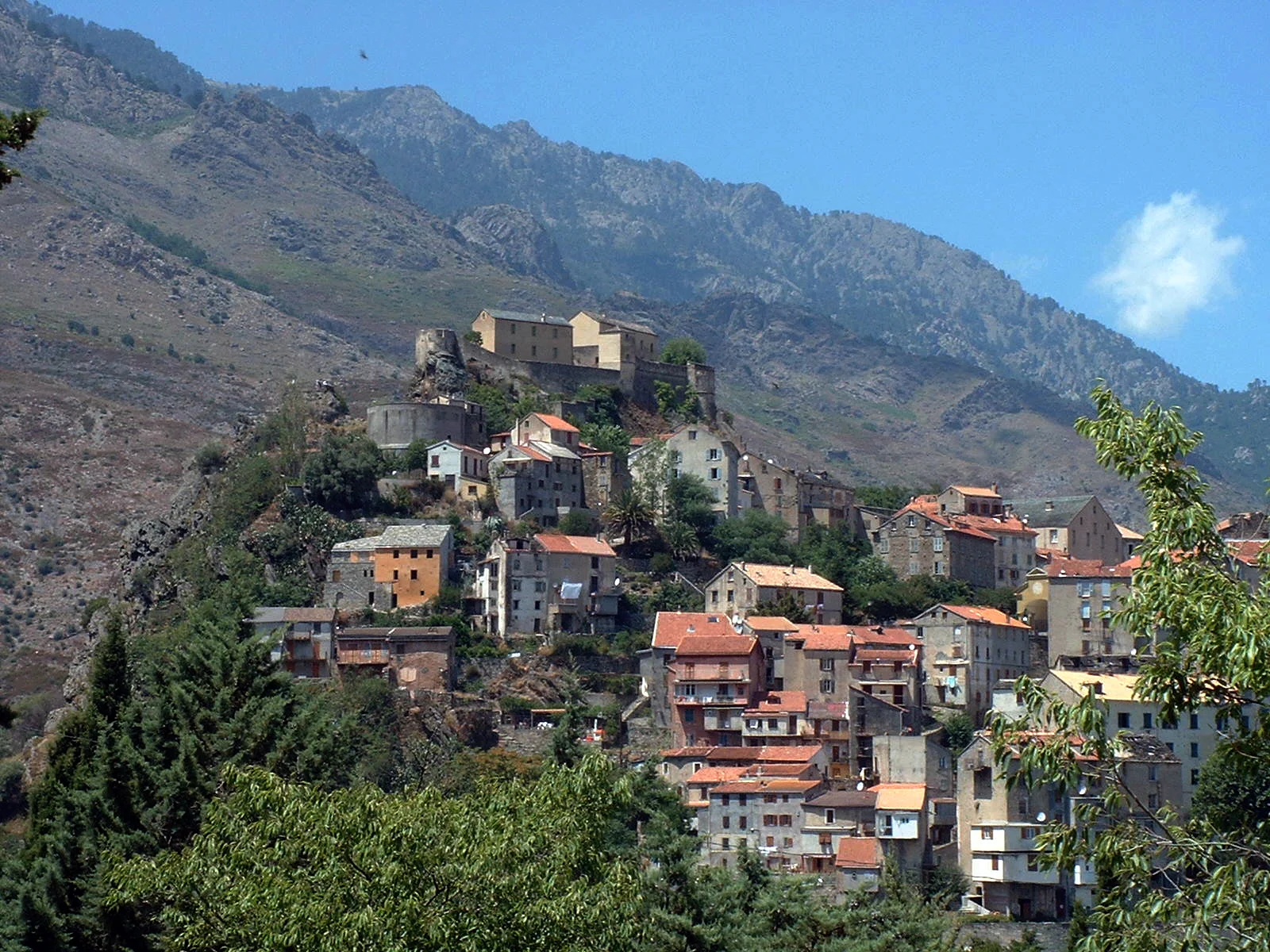 Corte en Corse