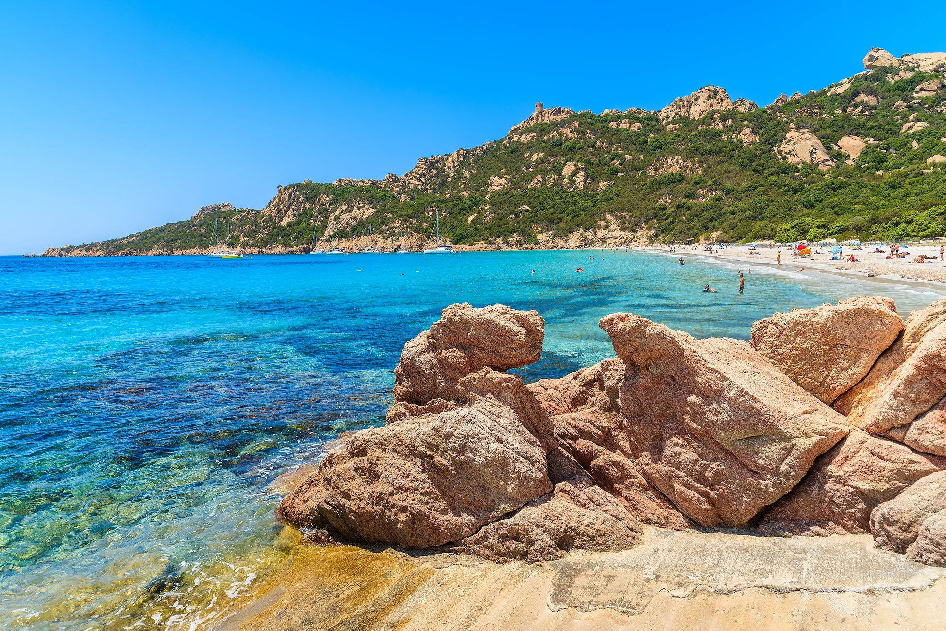 Plage de Roccapina en Corse Plage de Roccapina en Corse — Plage de Roccapina (France)