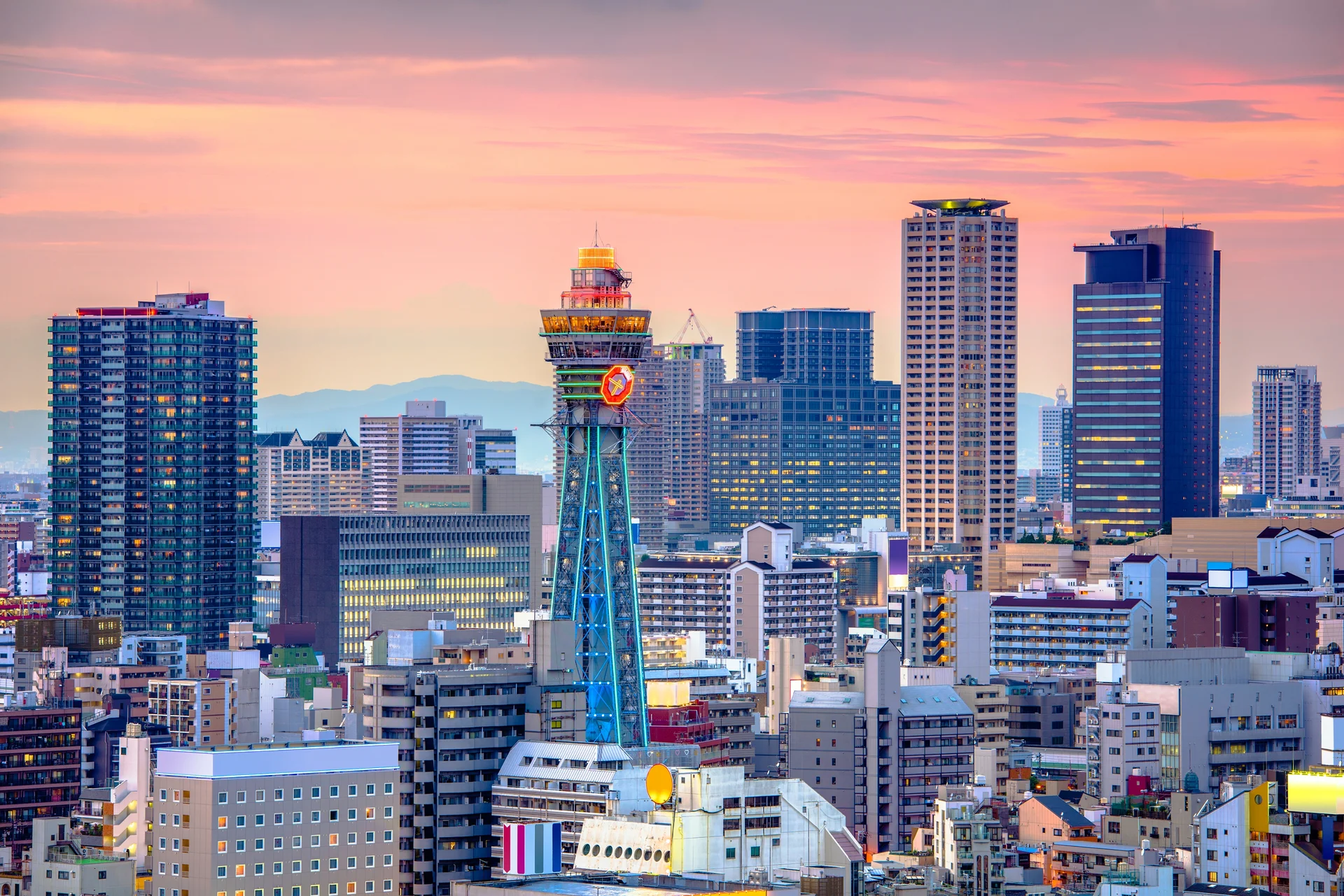 Sklyline d'Osaka