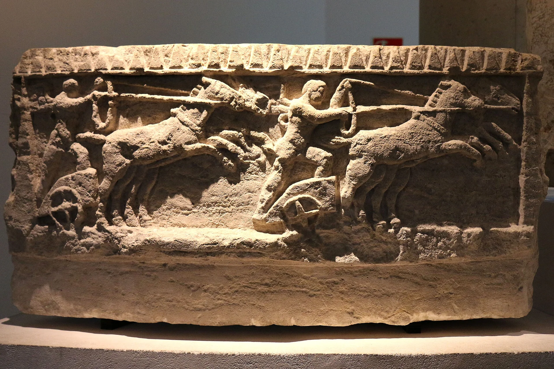 Musée Arles Antique Course de chars — Musée départemental Arles antique (France)