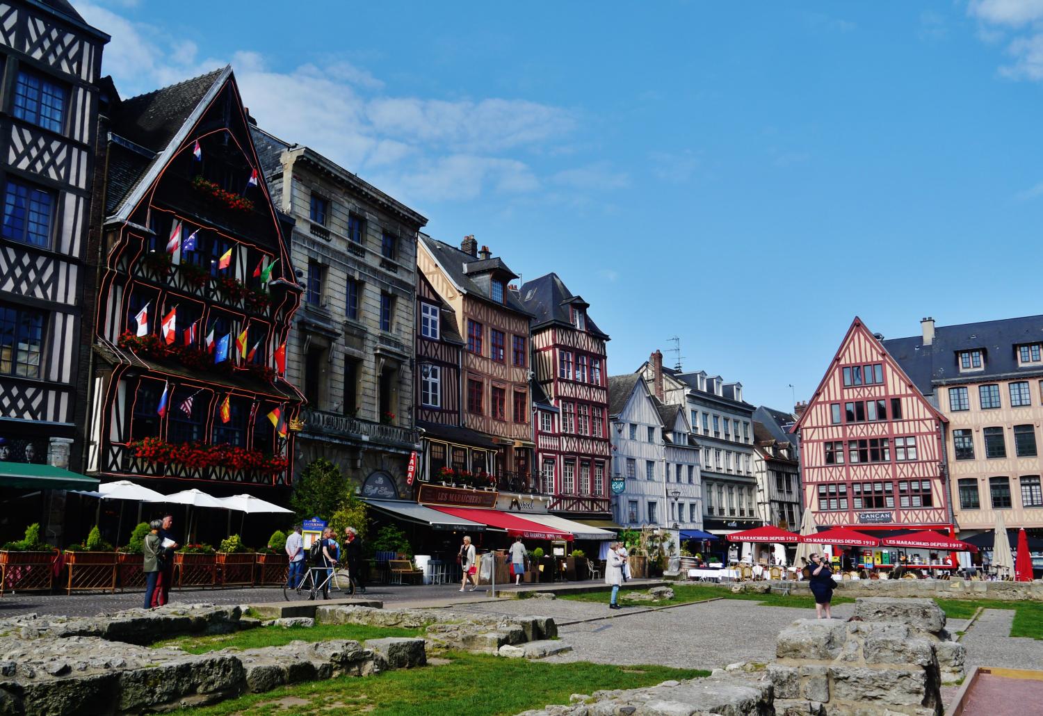Place du Vieux Marché à Rouen