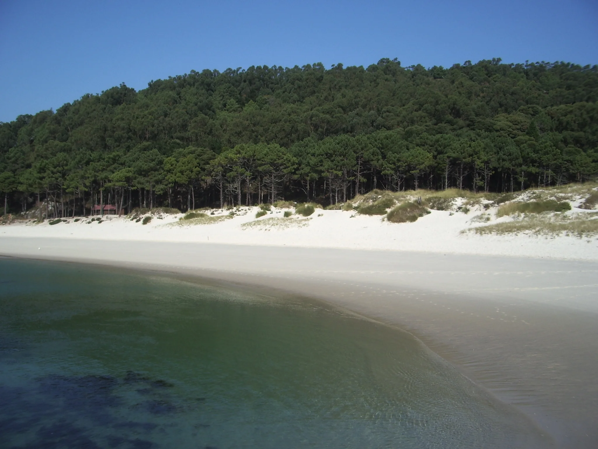 Praia de Rodas sur les iles Cies
