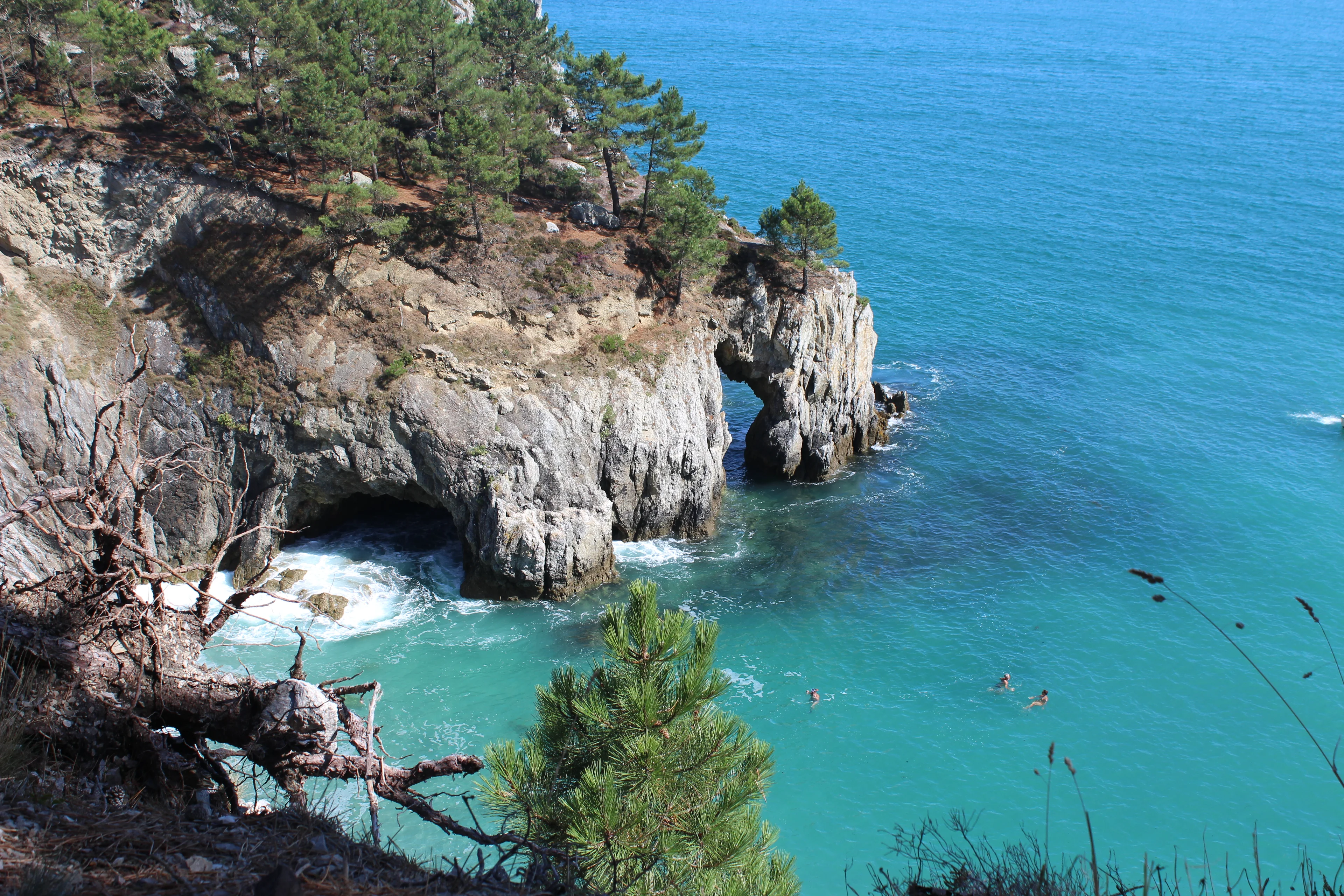 Plage de l'île Vierge à Crozon
