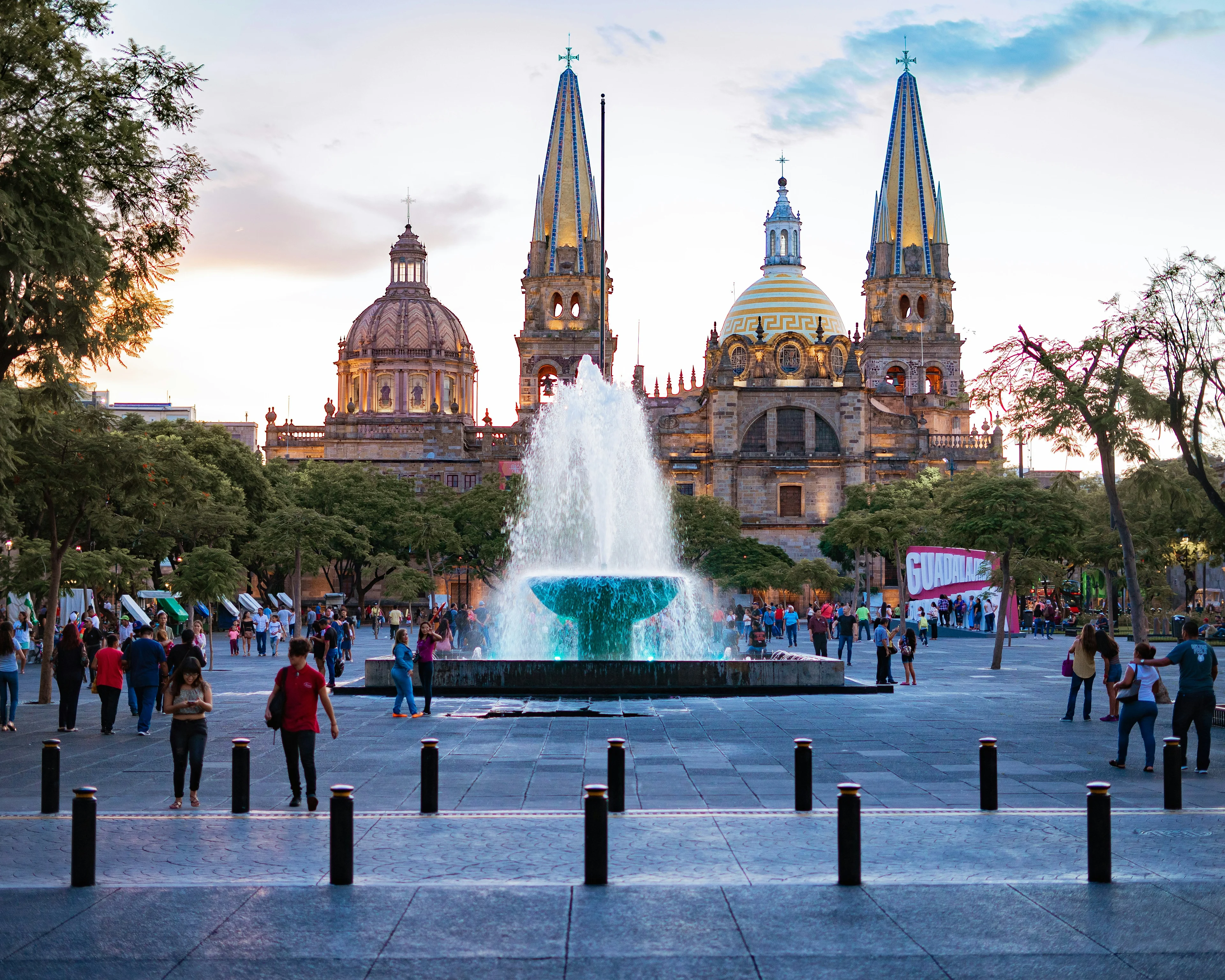 Plaza de la Liberacion à Guadalajara