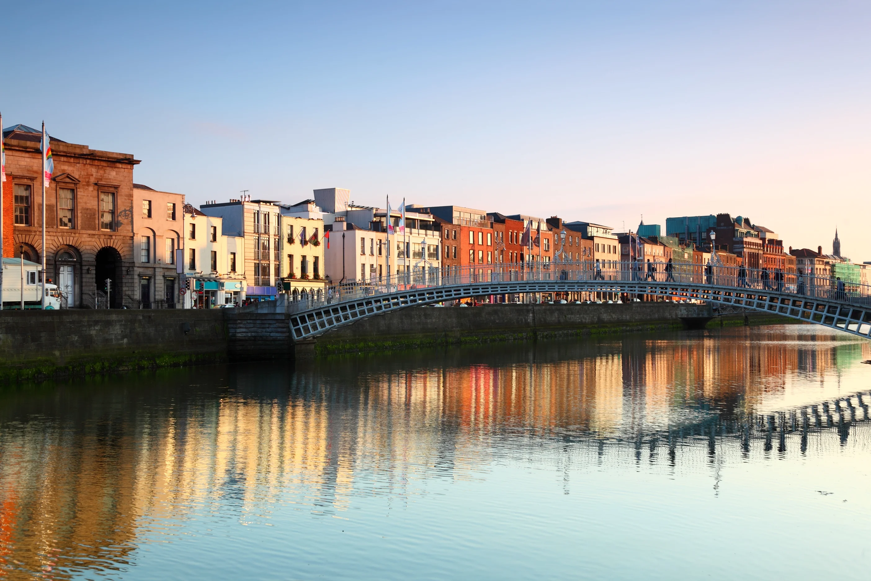 Ha'penny Bridge de Dublin