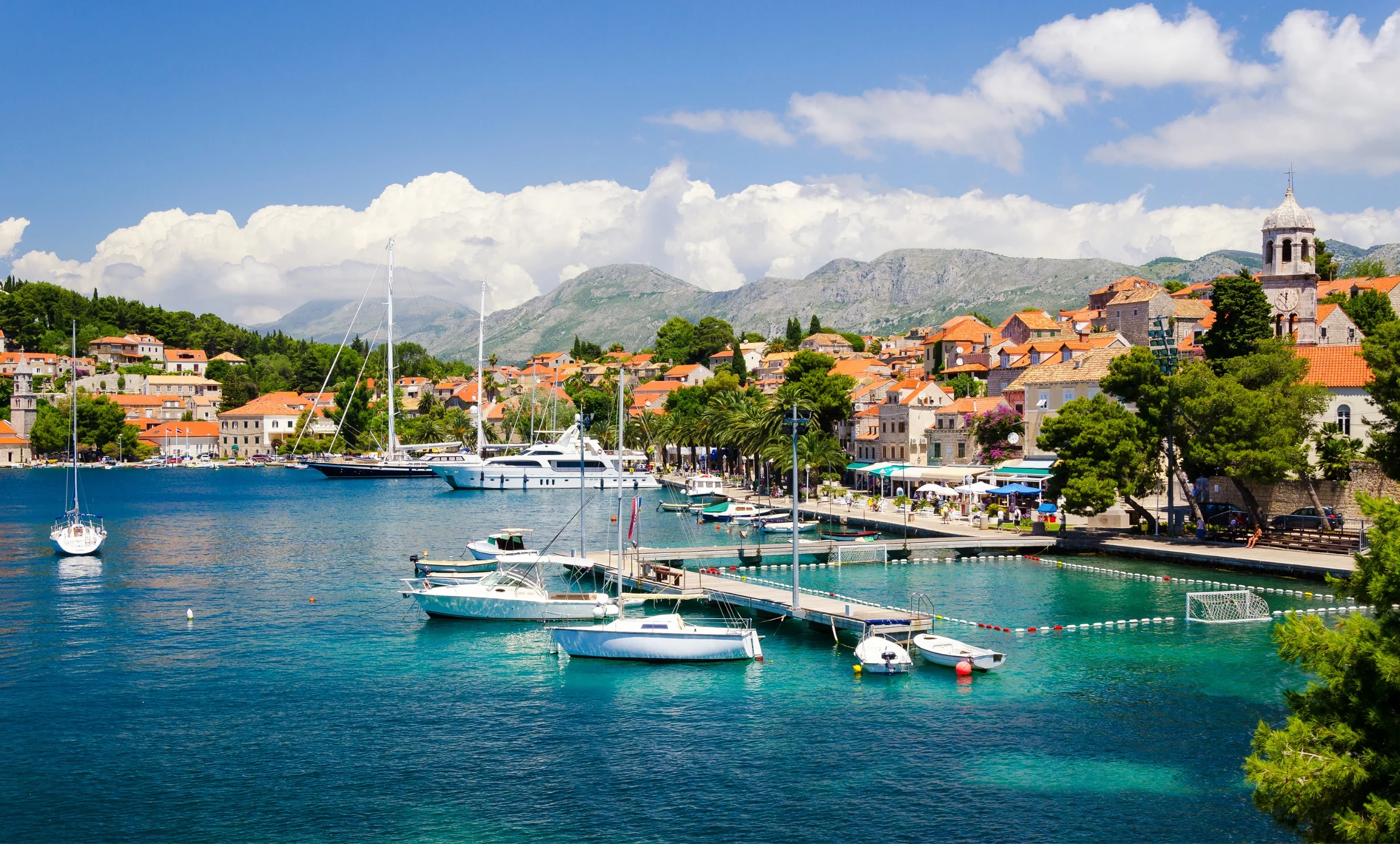 Cavtat et la marina