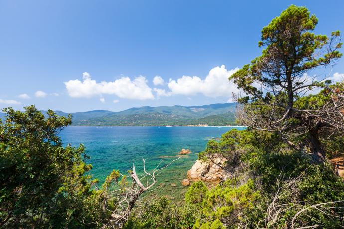 Plage de Cupabia, près d'Ajaccio