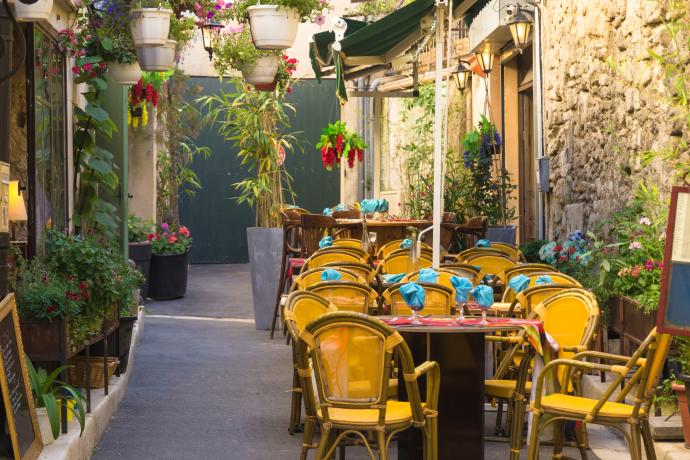 Ruelle pittoresque d'Aix-en-Provence