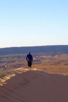 Le ski sur sable