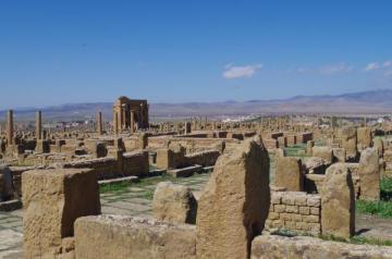 Perspective sur les ruines