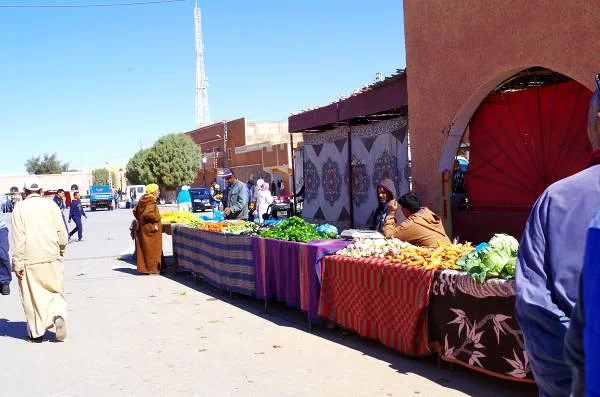 Le souk de Béni Abbès — Béchar (Algérie)
