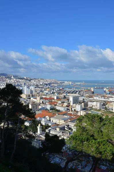 Le port d'Alger — Jardin d'essai (El-Hamma) (Algérie)