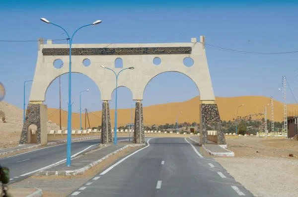 Entrée de Béni Abbès — Béchar (Algérie)