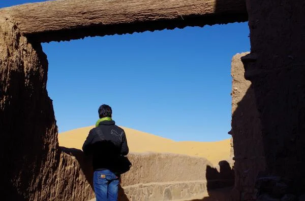 Au détour d'une ruelle — Béchar (Algérie)