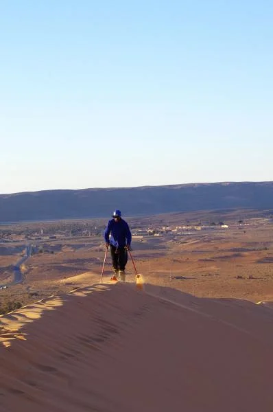 Le ski sur sable — Béchar (Algérie)