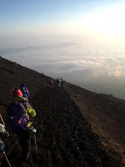 L'ascencion du Mont-Fuji