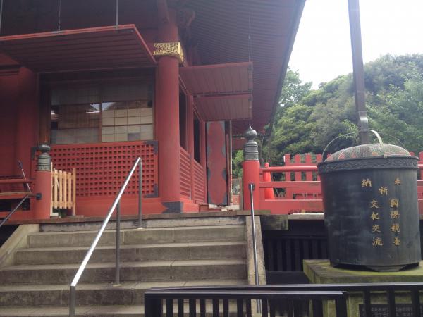 Un temple du parc d'Ueno