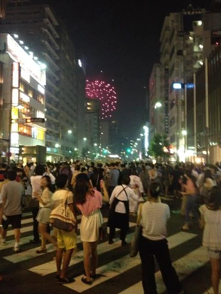 Feux d'artifices — Tokyo (Japon)