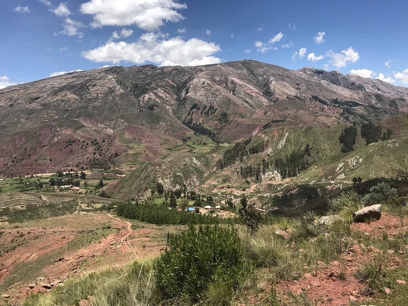 Vue Trek Camino Inca — Sucre (Bolivie)