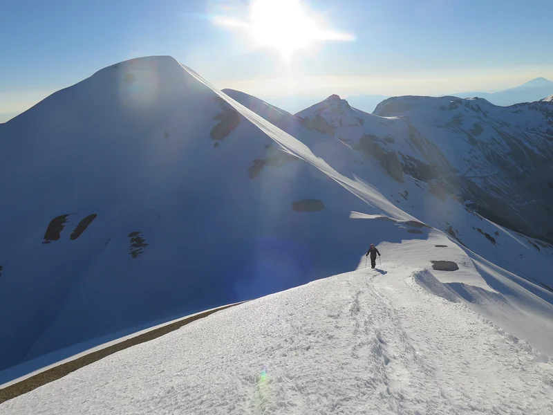 Entre les 2 sommets   Alto Toroni ©Thaki Voyage — Sillajhuay (Bolivie)
