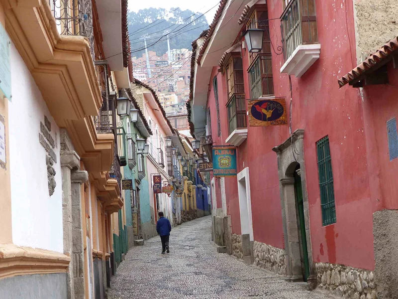 Bolivie - La Paz -Calle Jaen ©Thaki Voyage — La Paz (Bolivie)