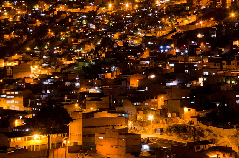 Bolivie - La Paz de nuit 3 ©Thaki Voyage — La Paz (Bolivie)
