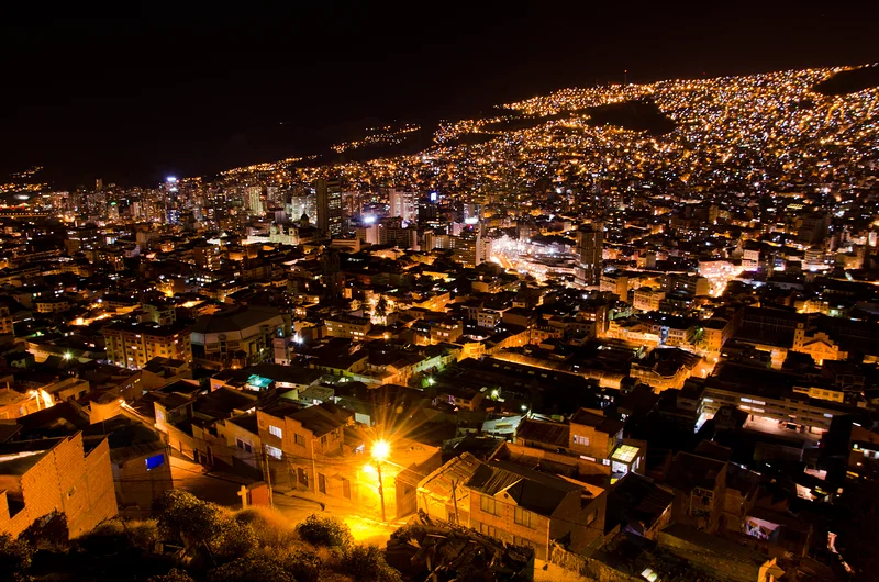 Bolivie - La Paz de nuit 4 ©Thaki Voyage — La Paz (Bolivie)