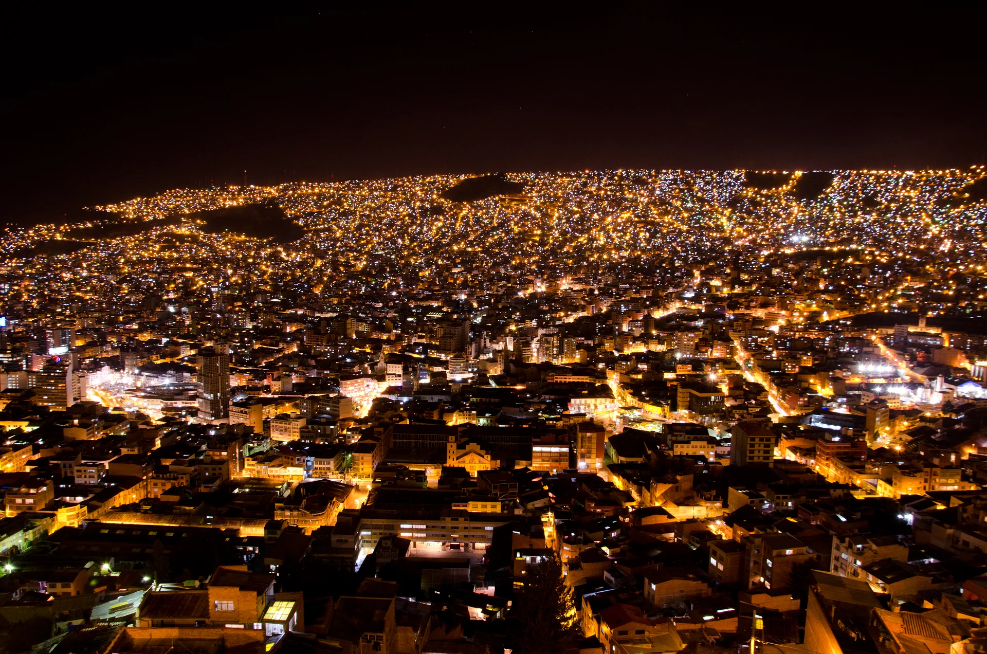 Bolivie - La Paz de nuit 5 ©Thaki Voyage — La Paz (Bolivie)