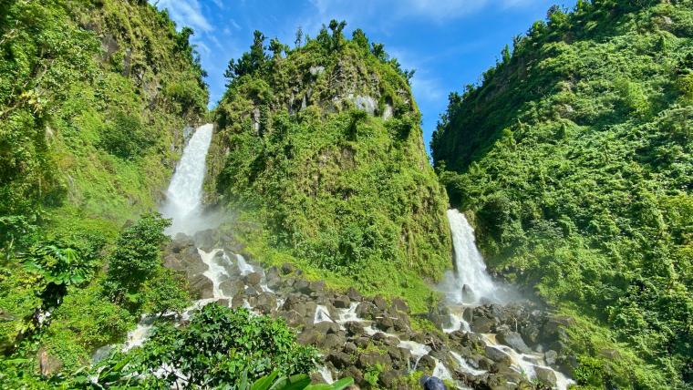 Randonnées à la Dominique, l'île aux cascades