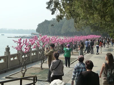 Palais d'été à Pékin en Chine