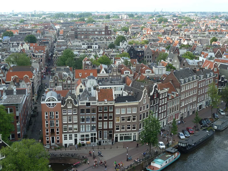 Vue d'Amsterdam — Amsterdam (Pays-Bas)