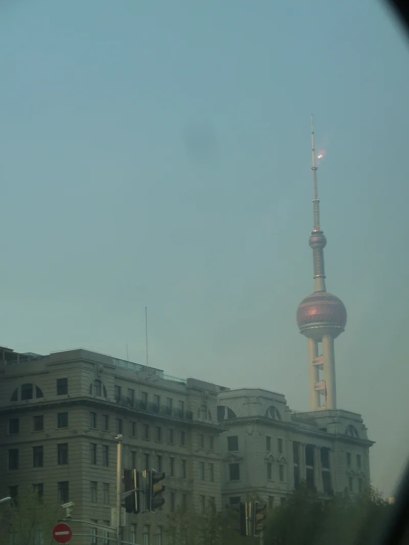 Shanghai en Chine — Tour de télévision Perle de l'Orient (Chine)