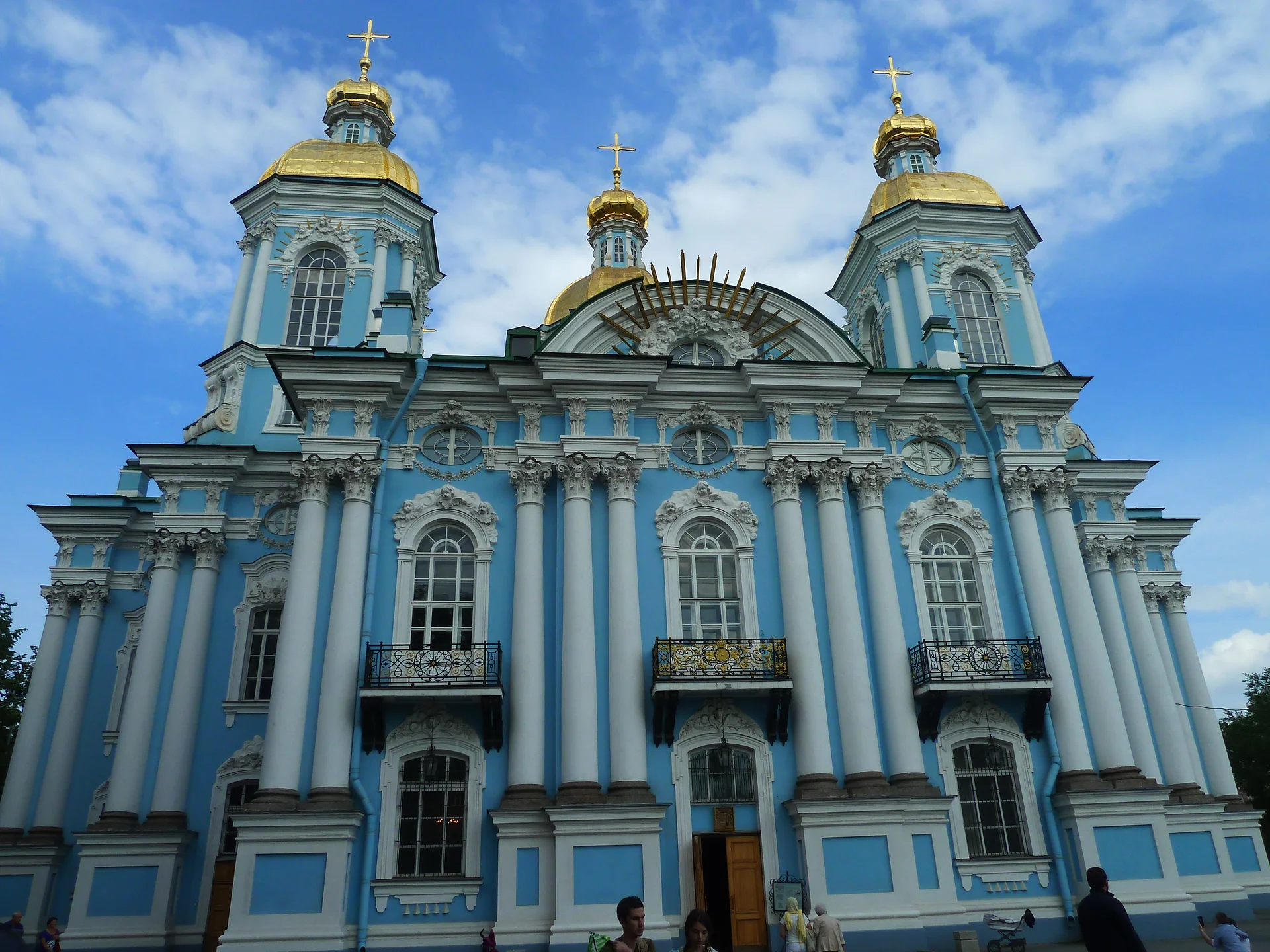 Eglise à Saint-Pétersbourg — Cathédrale Saint-Nicolas-des-Marins (Russie)