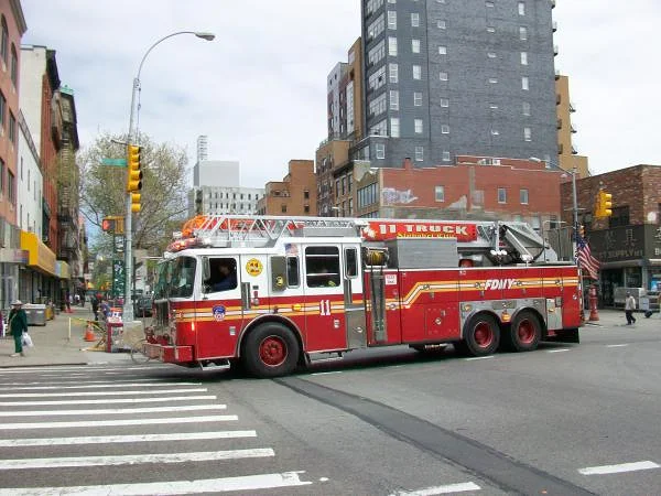Camion de pompiers — New-York (Etats-Unis)
