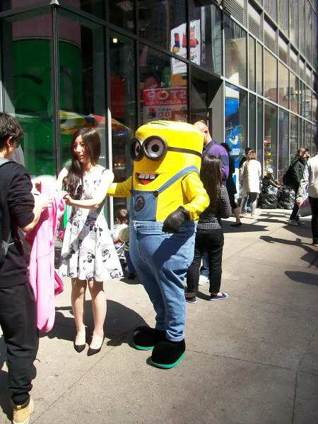 Homme sandwich Homme sandwich — New-York (Etats-Unis)