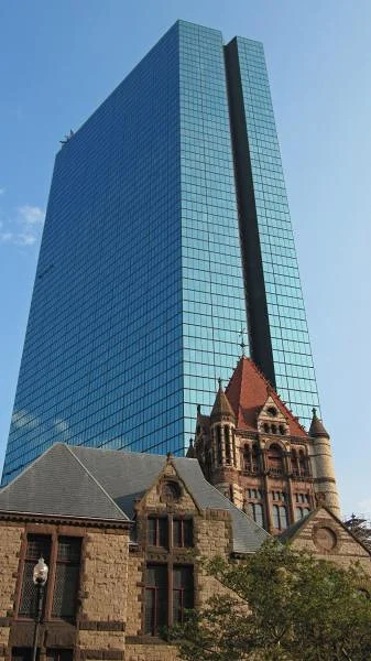 Hancock Tower & Trinity Church (Etats-Unis)