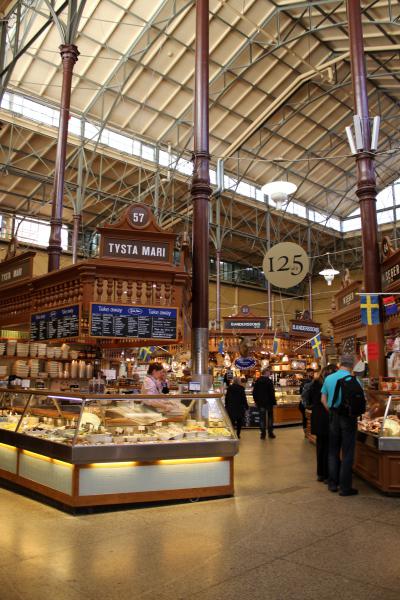 Marché alimentaire d'Östermalms Saluhall