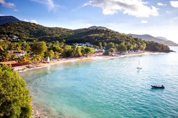 Plage de Deshaies Guadeoupe